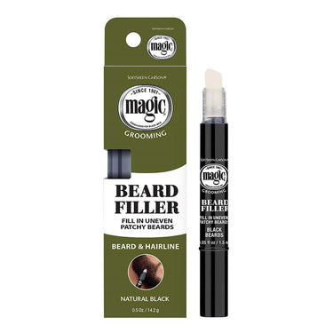SOFT SHEEN CARSON MAGIC Beard Filler Pen Natural Black (1.5ml), beard care, sareya beauty supply store in calgary